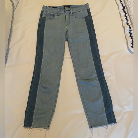 Two toned denim ankle jeans - Picture 1 of 3